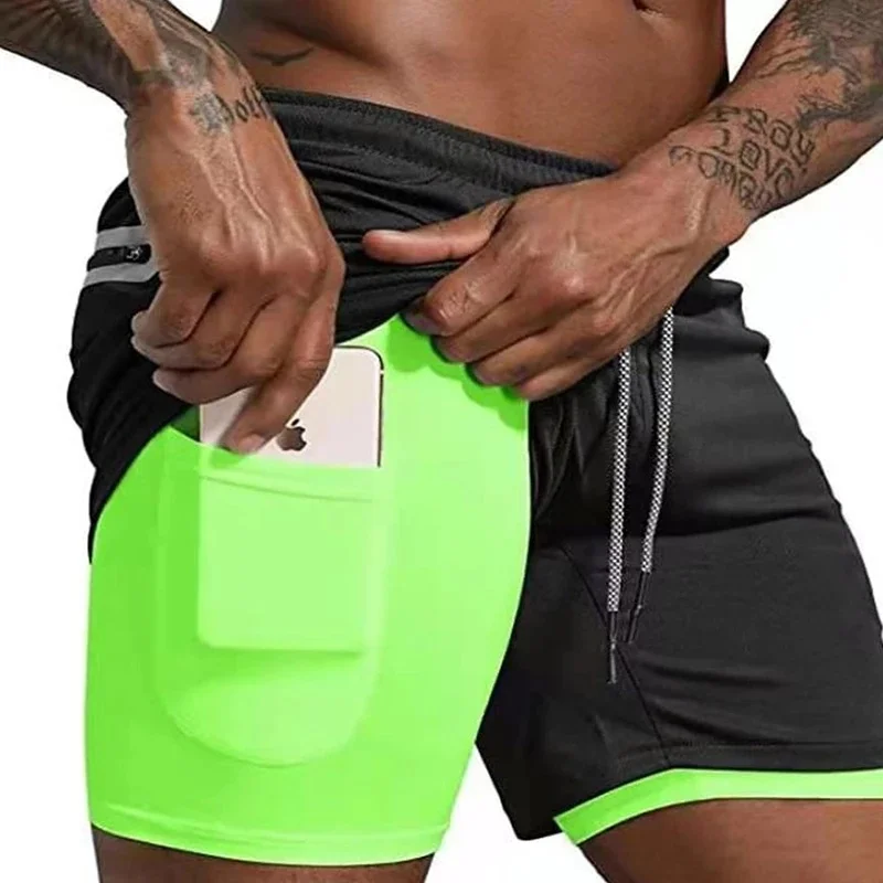 2023 Sport Shorts Men Sportswear Double-deck Running Shorts 2 In 1 Beach Bottoms Summer Gym Fitness Training Jogging Short Pants
2023 Sport Shorts Men Sportswear Double-deck Running Shorts 2 In 1 Beach Bottoms Summer Gym Fitness Training Jogging Short Pants