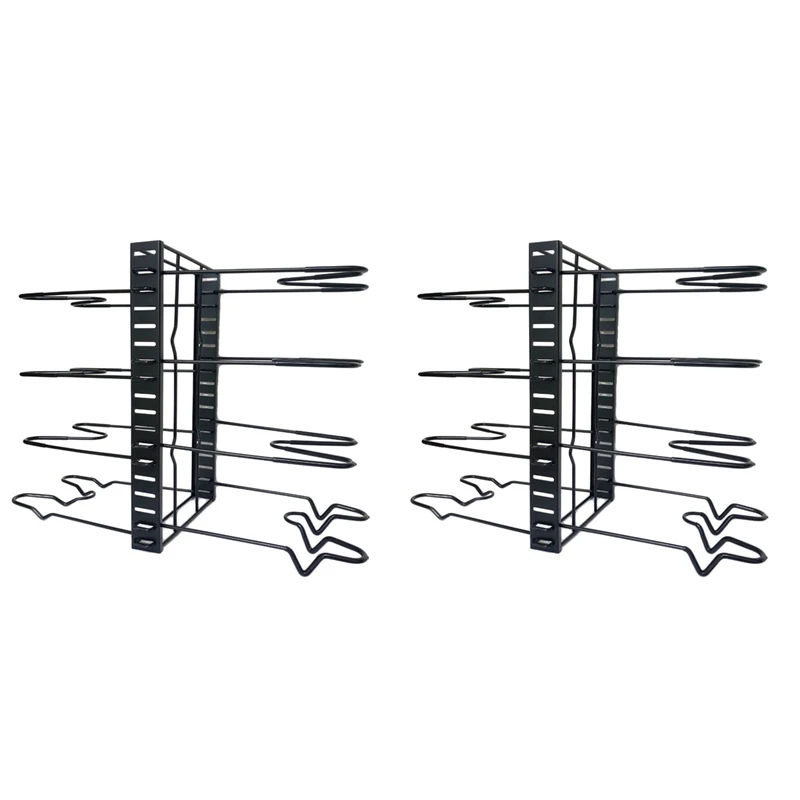2X 8 Layer Pan Shelf Kitchen Storage Organize Lid Rack Pot Stand Cookware Holder Drainer Shelves Rangement Adjustable
2X 8 Layer Pan Shelf Kitchen Storage Organize Lid Rack Pot Stand Cookware Holder Drainer Shelves Rangement Adjustable