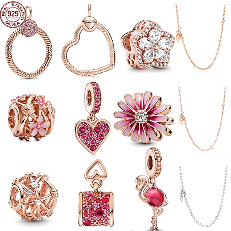 New Fashion 925 Sterling Silver Rose Gold O Pendant fit Original Pandora Necklace DIY Charms Beads Jewelry Gift Hot
New Fashion 925 Sterling Silver Rose Gold O Pendant fit Original Pandora Necklace DIY Charms Beads Jewelry Gift Hot