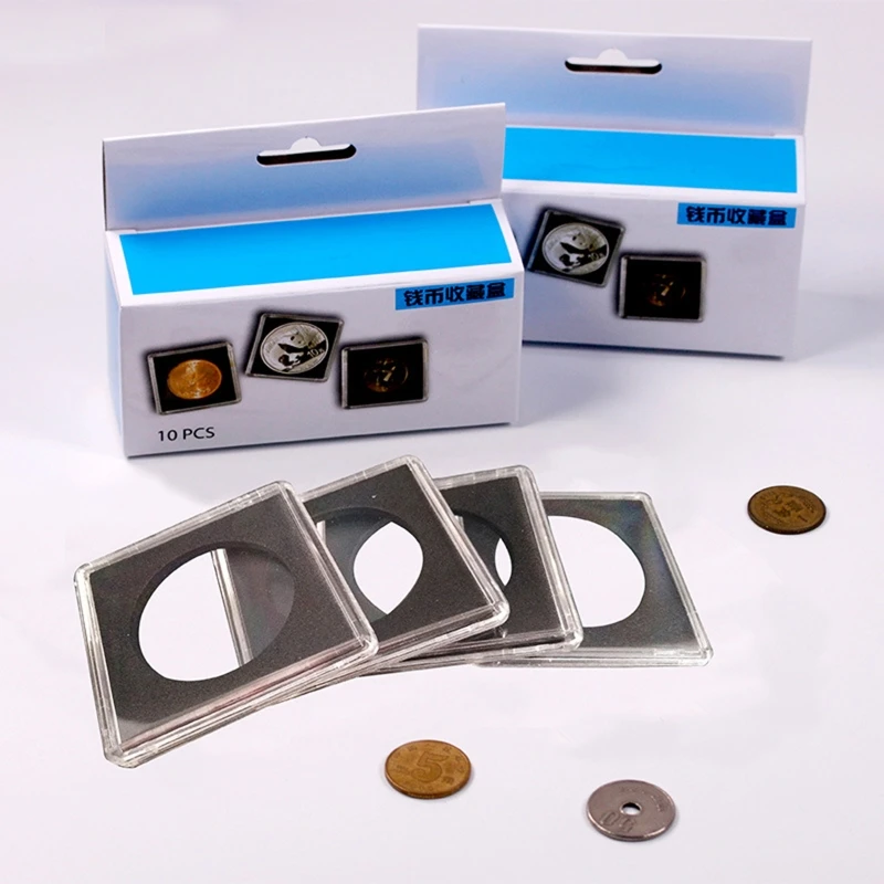 Acrylic Coin Storage Boxes 12Pcs Capsule Dollar Coins Snaps Badge Collection Box for Home Bedroom Office Coin Protector Supplies
Acrylic Coin Storage Boxes 12Pcs Capsule Dollar Coins Snaps Badge Collection Box for Home Bedroom Office Coin Protector Supplies