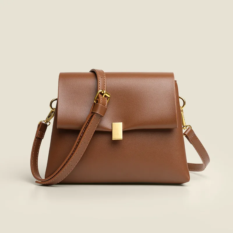 Casual Fashion Retro Handbag Japanese Style All-matching Western Soft Leather Messenger Bag Nichepuwomen's Leather Shoulder Bag
Casual Fashion Retro Handbag Japanese Style All-matching Western Soft Leather Messenger Bag Nichepuwomen's Leather Shoulder Bag