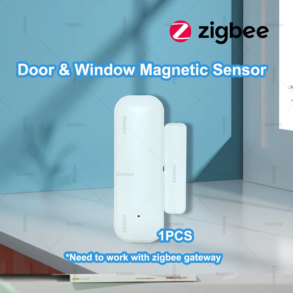 Беспроводной датчик открытия двери и окна Zigbee
Беспроводной датчик открытия двери и окна Zigbee
