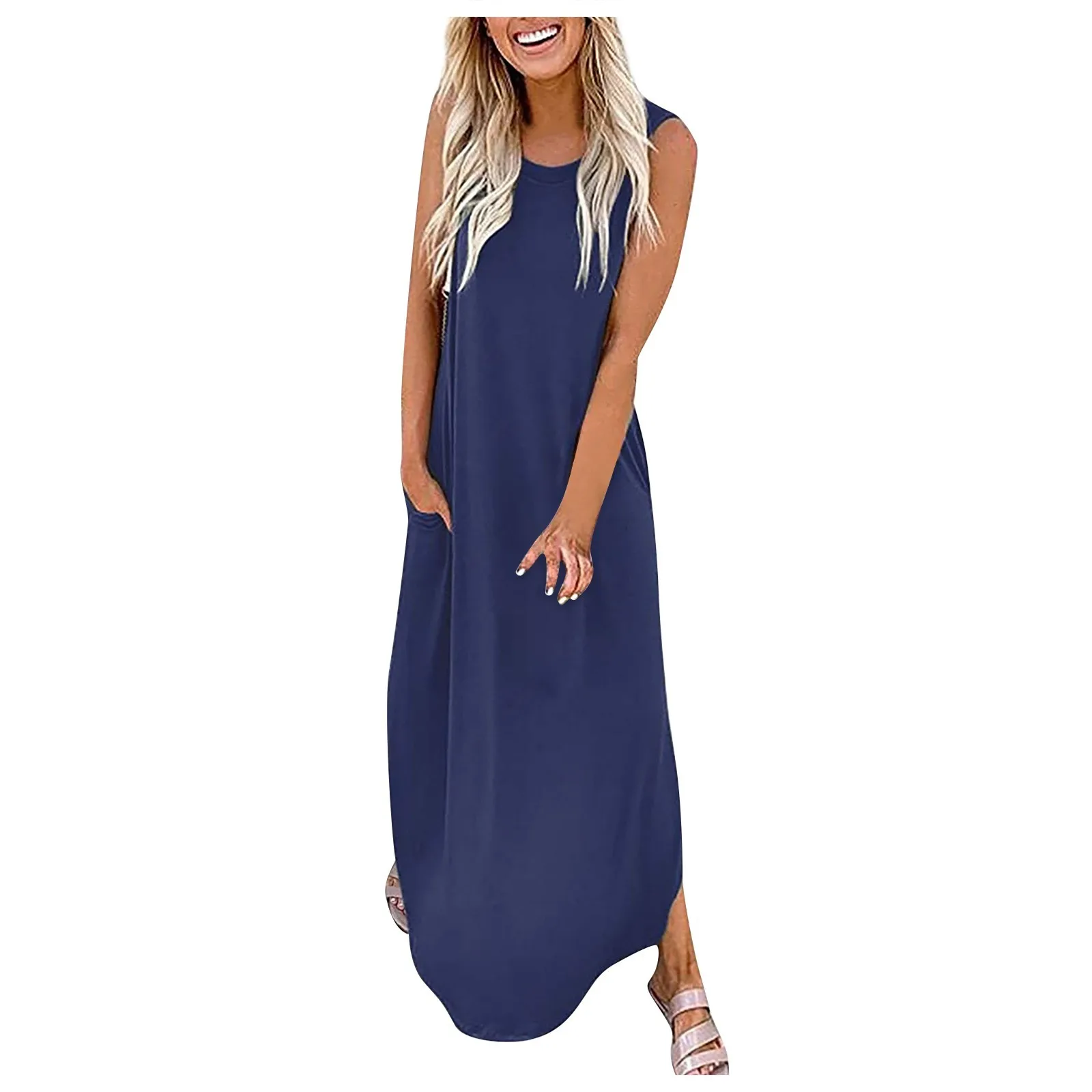 Tie Dye Print Loose Pocket 2022 Summer Sleeveless Beach Sundress Ladies Long Maxi Dress Women Casual Gradient Dress Robe S-2xl
Tie Dye Print Loose Pocket 2022 Summer Sleeveless Beach Sundress Ladies Long Maxi Dress Women Casual Gradient Dress Robe S-2xl