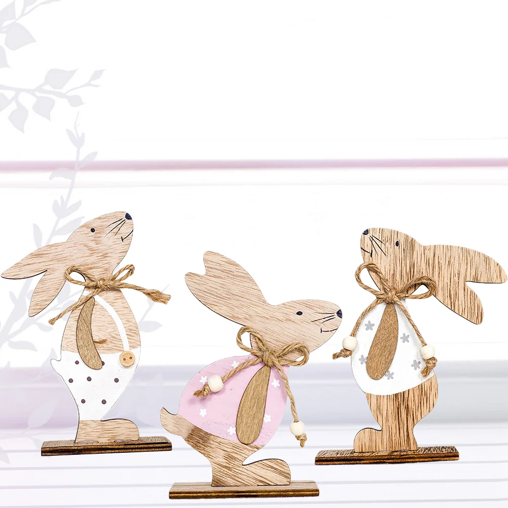 3PCS Wooden Rabbit Figurine Bunny Statue Tabletop Wild Sculpture Rustic Farmhouse Home Decor Mixed Style
3PCS Wooden Rabbit Figurine Bunny Statue Tabletop Wild Sculpture Rustic Farmhouse Home Decor Mixed Style