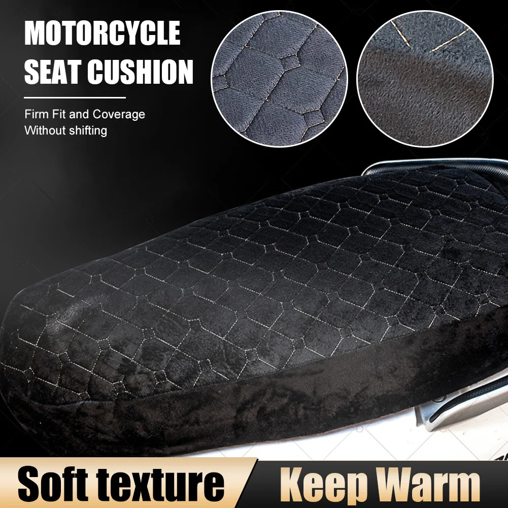1PCS Universal Motorcycle Seat Cover Warm Fleece Winter Seat Cushion Electric Scooter Seat Protector Cover Motorcycle Parts
1PCS Universal Motorcycle Seat Cover Warm Fleece Winter Seat Cushion Electric Scooter Seat Protector Cover Motorcycle Parts