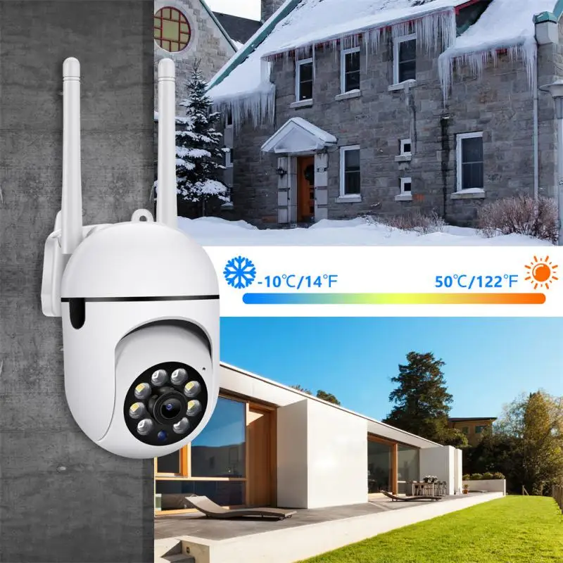 New Tuya 2.4+5G Dual Frequency WiFi IP Camera 4X Zoom Color Night Vision Ai Human Detection Security CCTV For Alexa Google Home
New Tuya 2.4+5G Dual Frequency WiFi IP Camera 4X Zoom Color Night Vision Ai Human Detection Security CCTV For Alexa Google Home