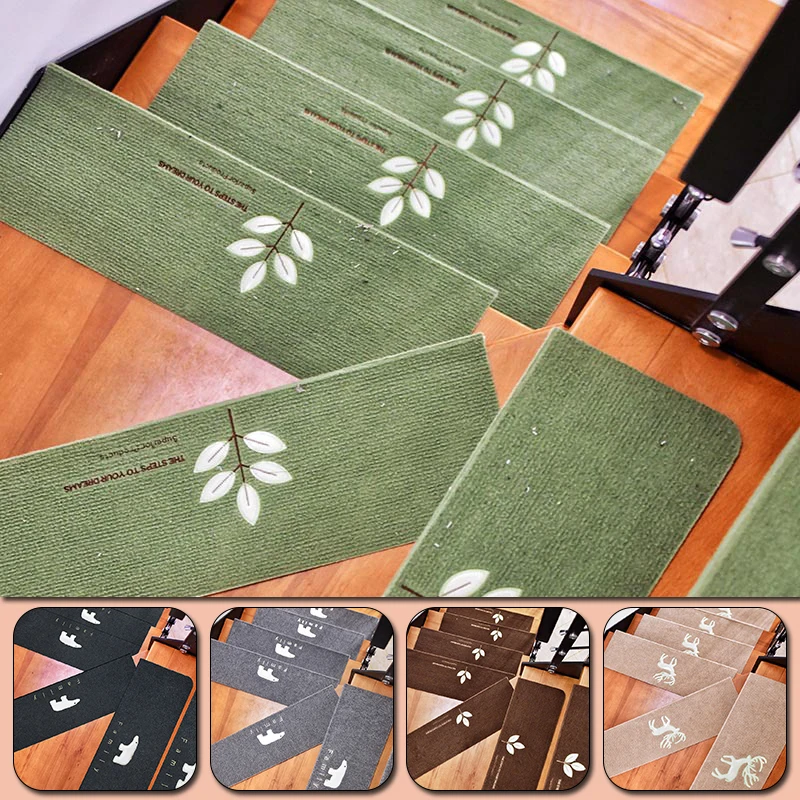 Luminous Embroidery Stair Mat for Stairway Anti-Slip Stairs Mats Self-adhesive Step Rug Carpet Foot Pad Safety Mute Entrance Mat
Luminous Embroidery Stair Mat for Stairway Anti-Slip Stairs Mats Self-adhesive Step Rug Carpet Foot Pad Safety Mute Entrance Mat