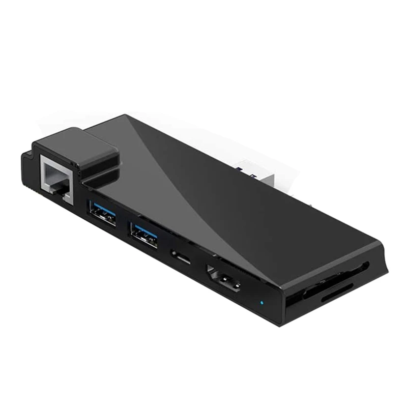 Surface Pro 7 Dock Hub, 7-In-2 Surface Pro 2019 Adapter with 4K, USB C PD Charging,2 USB 3.0 Port(5Gbps)
Surface Pro 7 Dock Hub, 7-In-2 Surface Pro 2019 Adapter with 4K, USB C PD Charging,2 USB 3.0 Port(5Gbps)