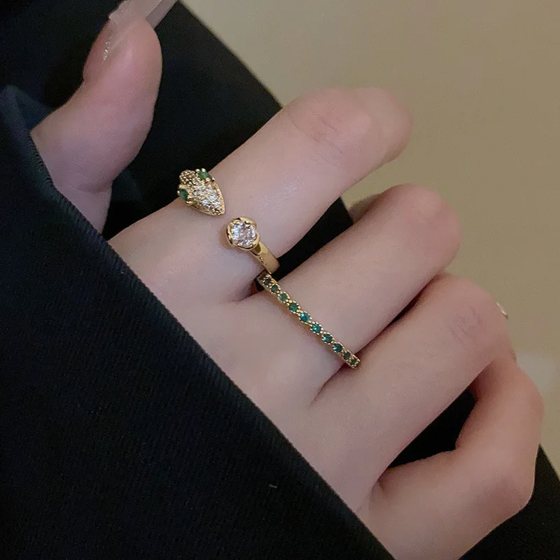 Ajojewel Adjustable Snake Ring For Women With Cubic Zircons High Fashion Hand Jewelry Nice Gifts
Ajojewel Adjustable Snake Ring For Women With Cubic Zircons High Fashion Hand Jewelry Nice Gifts