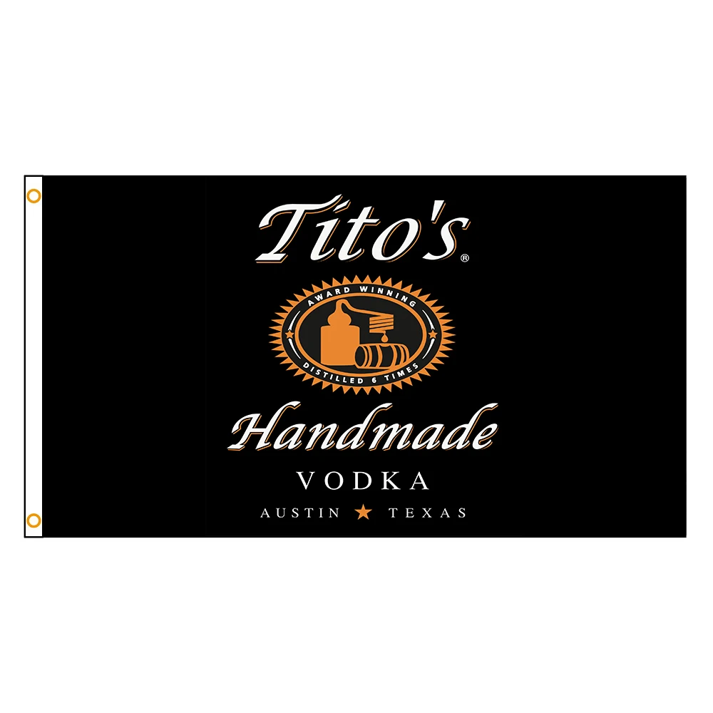 90x150cm Tito's Flag Polyester Printed Handmade VODKA Banner Home or Outdoor For Decoration
90x150cm Tito's Flag Polyester Printed Handmade VODKA Banner Home or Outdoor For Decoration