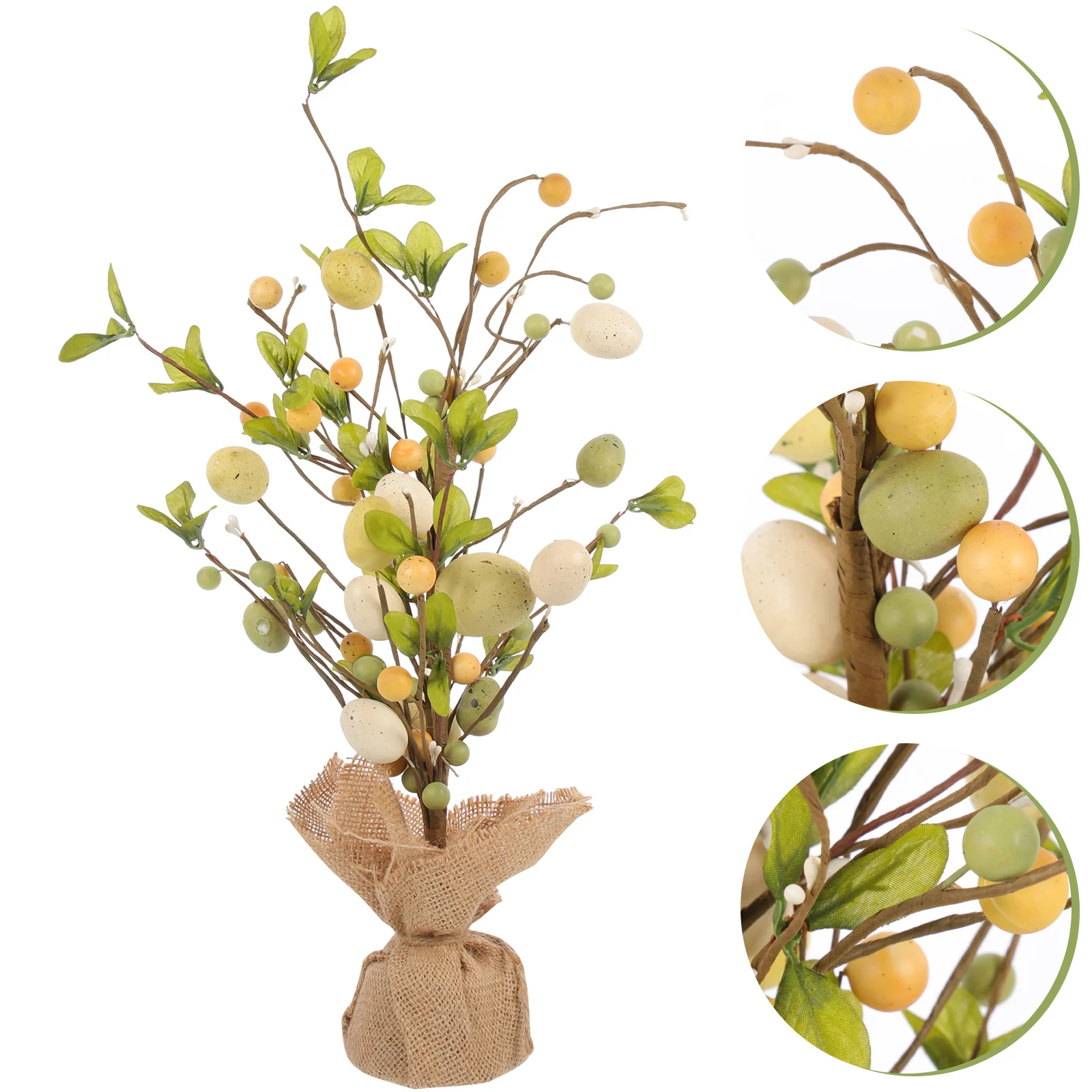 Easter Tree Egg Table Flower Floral Artificial Decor Picks Tabletop Spring Ornament Faux Eggs Centerpiece Potted Tre Arrangement 
Easter Tree Egg Table Flower Floral Artificial Decor Picks Tabletop Spring Ornament Faux Eggs Centerpiece Potted Tre Arrangement