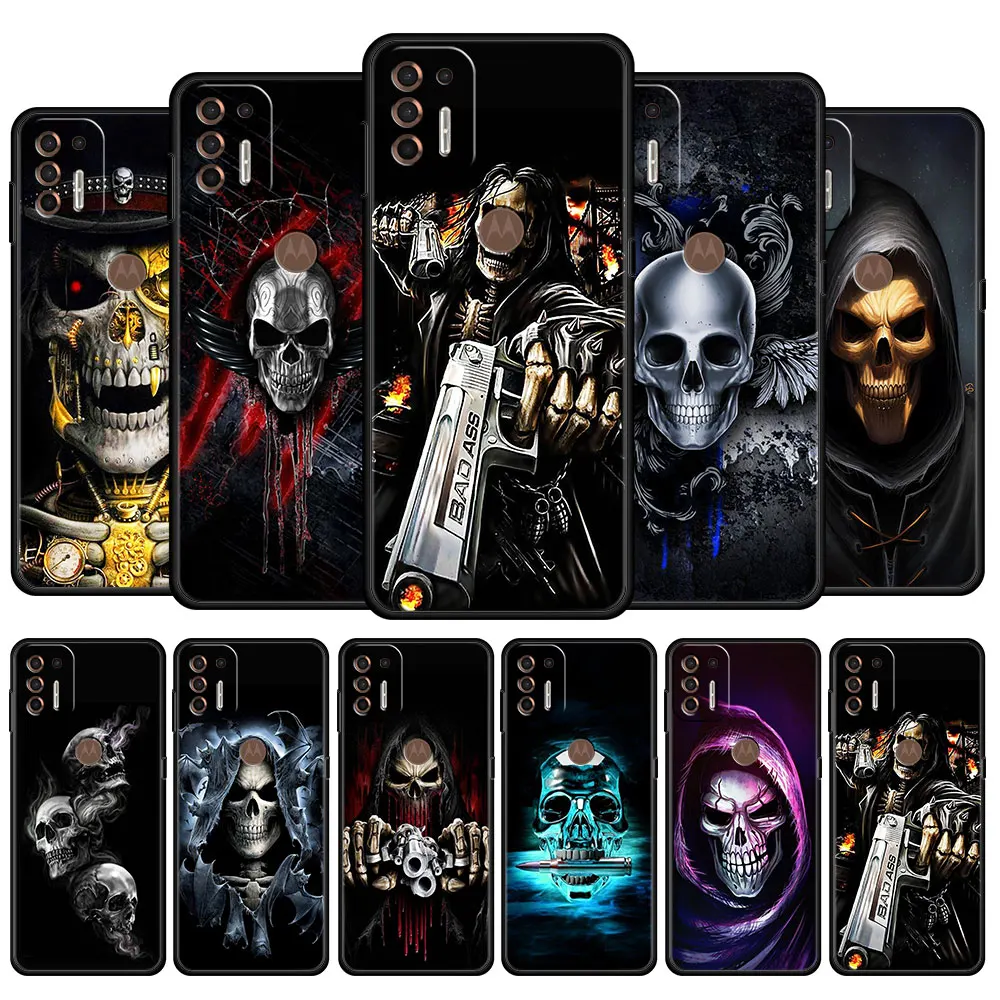 Case Funda for Motorola Moto G9 Plus Play Edge 20 30 Pro G Stylus G30 One Fusion Black Cell Grim Reaper Skull Skeleton
Case Funda for Motorola Moto G9 Plus Play Edge 20 30 Pro G Stylus G30 One Fusion Black Cell Grim Reaper Skull Skeleton
