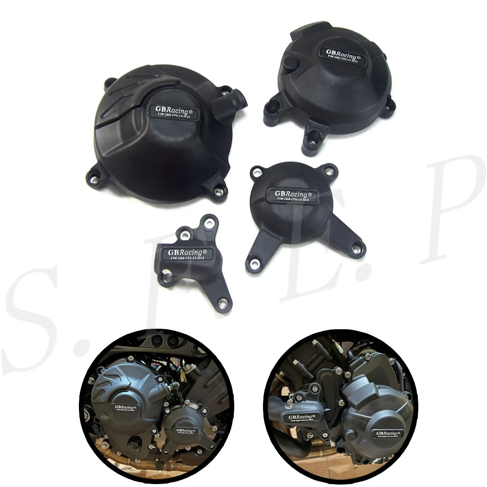 Защитный чехол для мотоциклетного двигателя GB Racing для Yamaha MT-09/SXR900/FZ-09 Tracer 2014-2020, защитные крышки для двигателя
Защитный чехол для мотоциклетного двигателя GB Racing для Yamaha MT-09/SXR900/FZ-09 Tracer 2014-2020, защитные крышки для двигателя