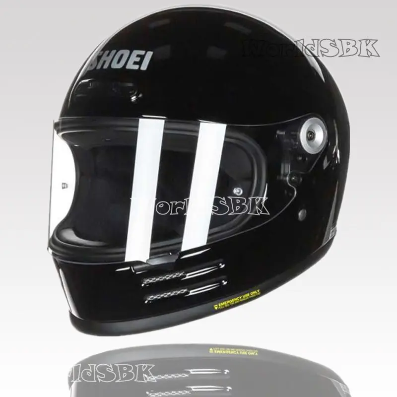 Glamster Motorcycle Helmet Bright Black Full Face Helmet Retro Riding Cascos Moto Motocross Helmet
Glamster Motorcycle Helmet Bright Black Full Face Helmet Retro Riding Cascos Moto Motocross Helmet