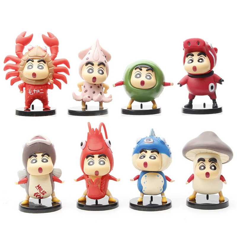 8 шт./компл. Crayon Shins Chan Фигурки игрушки куклы Shinchan модели фигурок мультфильмов аниме детские игрушки Рождественский подарок
8 шт./компл. Crayon Shins Chan Фигурки игрушки куклы Shinchan модели фигурок мультфильмов аниме детские игрушки Рождественский подарок