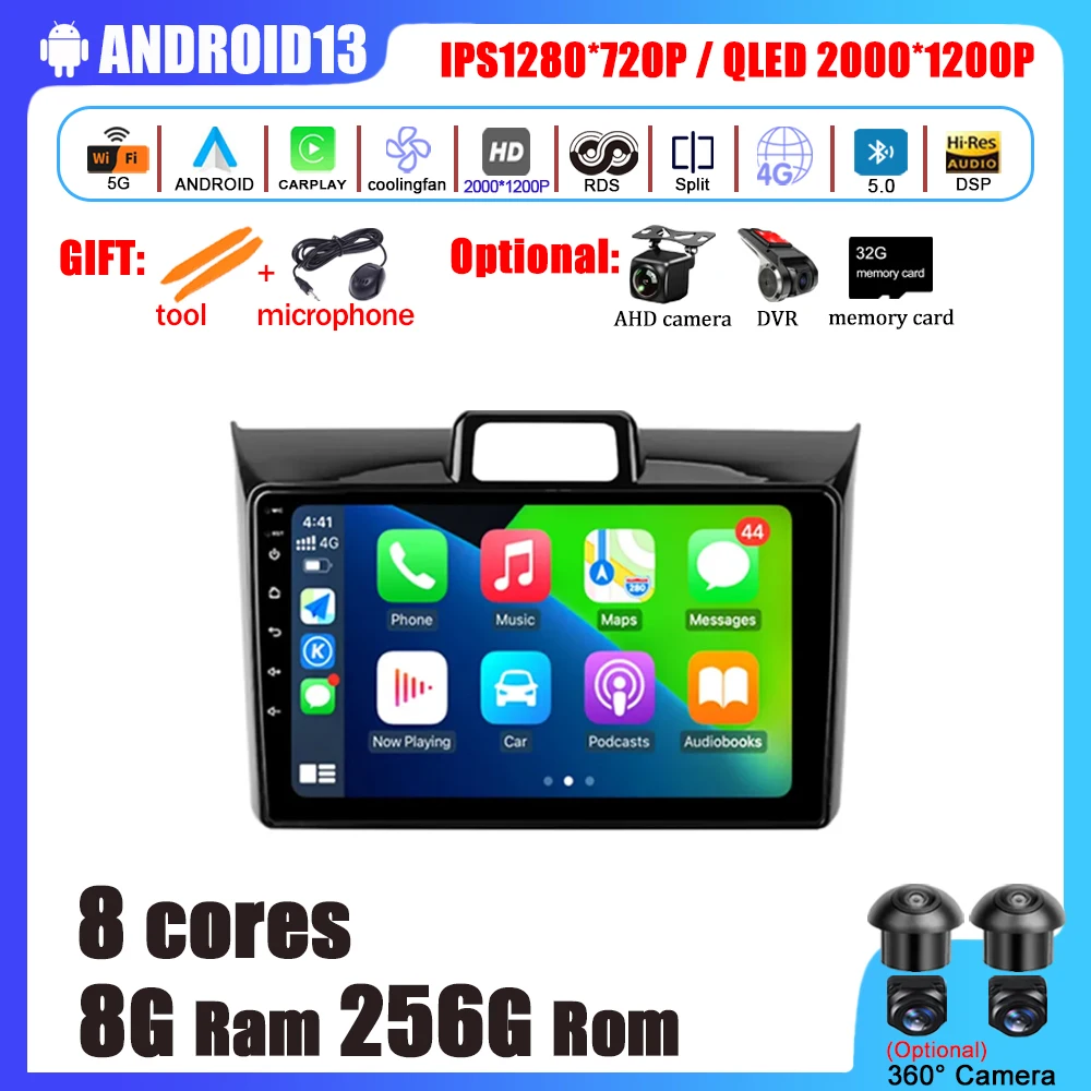 For Toyota Corolla Axio 2 Fielder 3 E160 2012 - 2021 Android 12 Car Carplay Auto Radio Stereo Player Multimedia GPS Navigation
For Toyota Corolla Axio 2 Fielder 3 E160 2012 - 2021 Android 12 Car Carplay Auto Radio Stereo Player Multimedia GPS Navigation