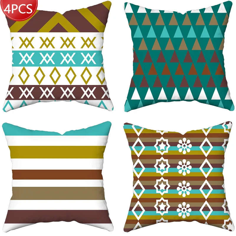 Blue green geometric printing linen pillowcase sofa cushion cover home improvement can be customized for you 45x45cm
Blue green geometric printing linen pillowcase sofa cushion cover home improvement can be customized for you 45x45cm