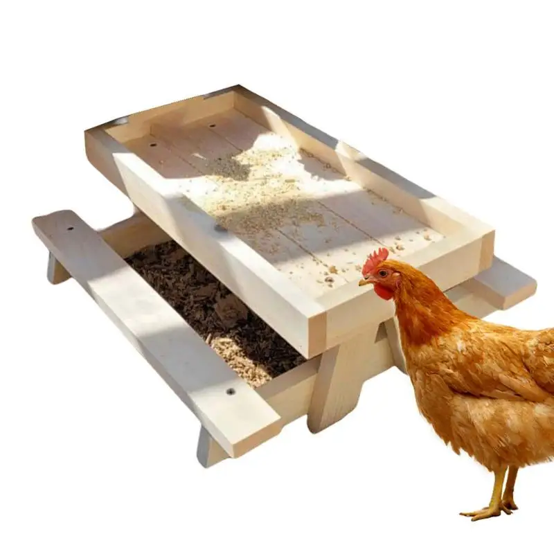 Chicknick Table For Chickens 14.96 X 7.67 X 7.87 In Wooden Feeder Chicken Table No Waste Chicken Picnic Feeder Handmade
Chicknick Table For Chickens 14.96 X 7.67 X 7.87 In Wooden Feeder Chicken Table No Waste Chicken Picnic Feeder Handmade
