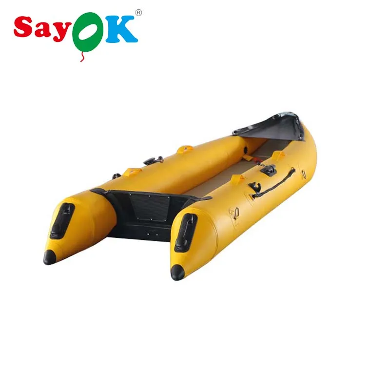 SAYOK 365cm Inflatable Kayak Large Inflatable Fishing Boat Portable Sport Kayak Canoe/Paddles with Oars for Outdoor Events
SAYOK 365cm Inflatable Kayak Large Inflatable Fishing Boat Portable Sport Kayak Canoe/Paddles with Oars for Outdoor Events