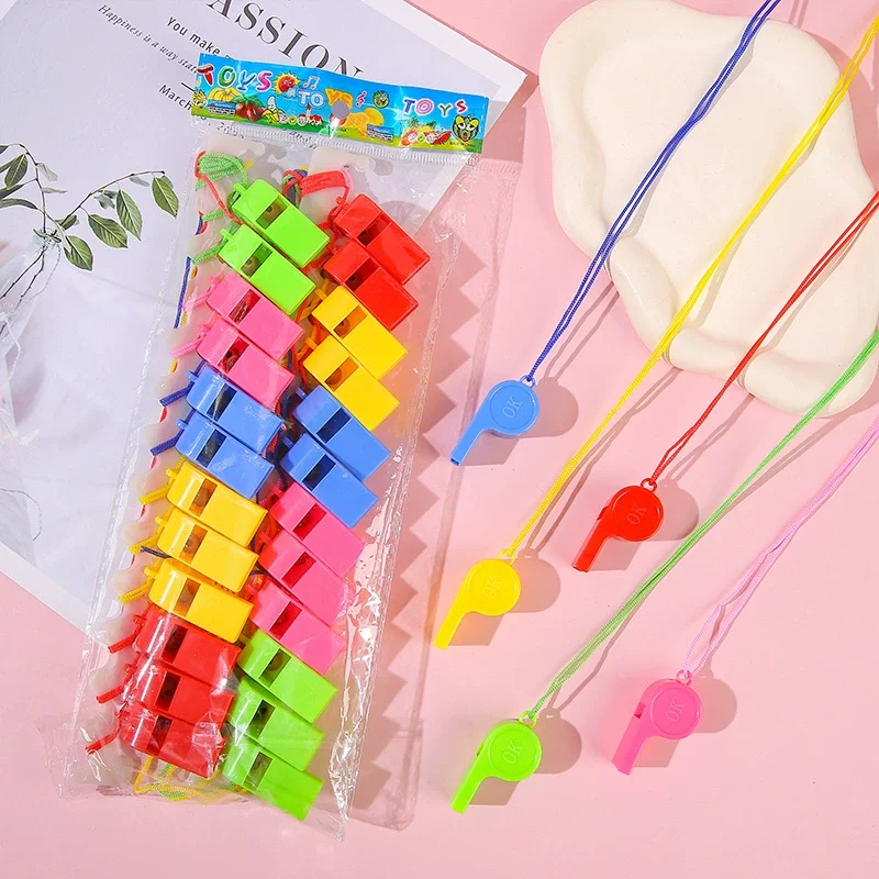 Пластиковые детские свистки 24 шт
Пластиковые детские свистки 24 шт