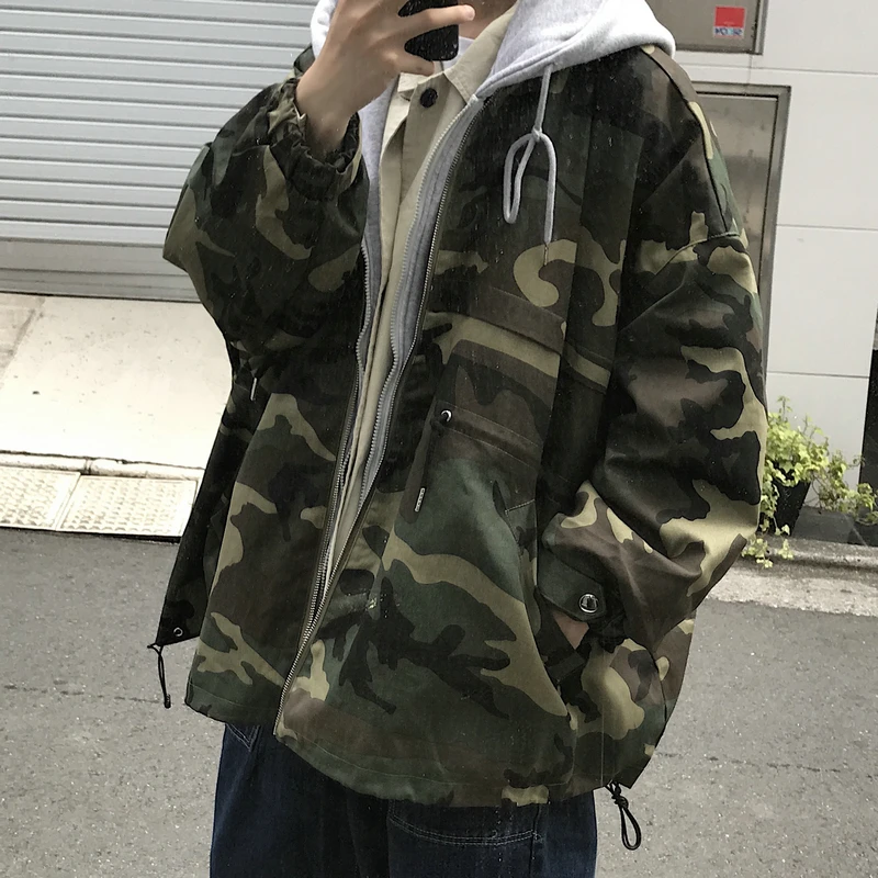 Military Jacket Punk Rave Windbreaker Jacket Zip Up Hoodie Streetwear Fashion Jacket Men Camouflage Japanese Fashion
Military Jacket Punk Rave Windbreaker Jacket Zip Up Hoodie Streetwear Fashion Jacket Men Camouflage Japanese Fashion