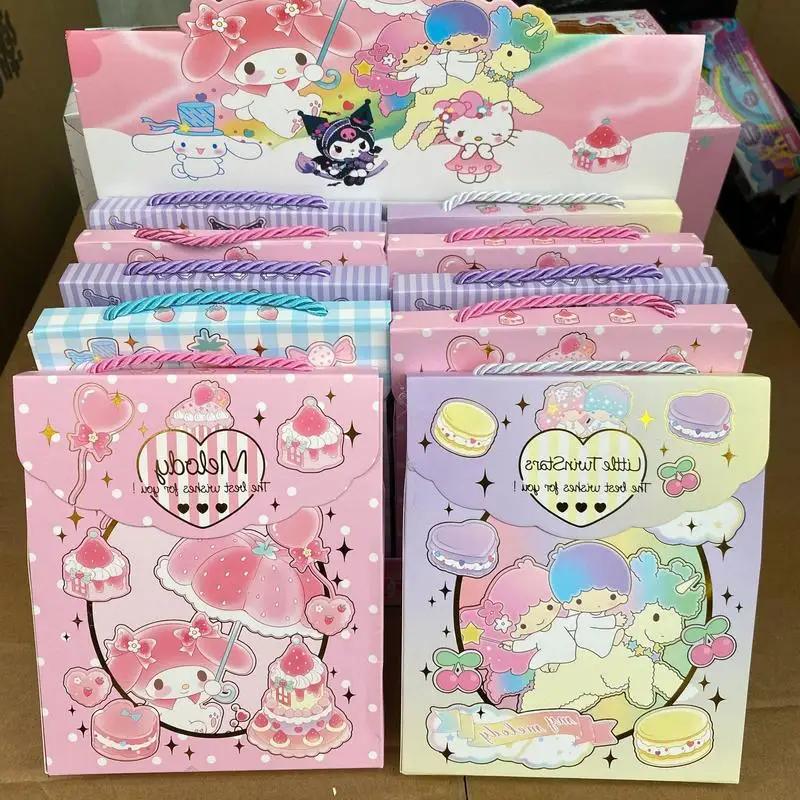 10 шт. Sanrio милый Kuromi My Melody Cinnamoroll коробка подарки канцелярские принадлежности спираль блокнот пресс фотографический набор Подарочная сумка для детей Подарки
10 шт. Sanrio милый Kuromi My Melody Cinnamoroll коробка подарки канцелярские принадлежности спираль блокнот пресс фотографический набор Подарочная сумка для детей Подарки