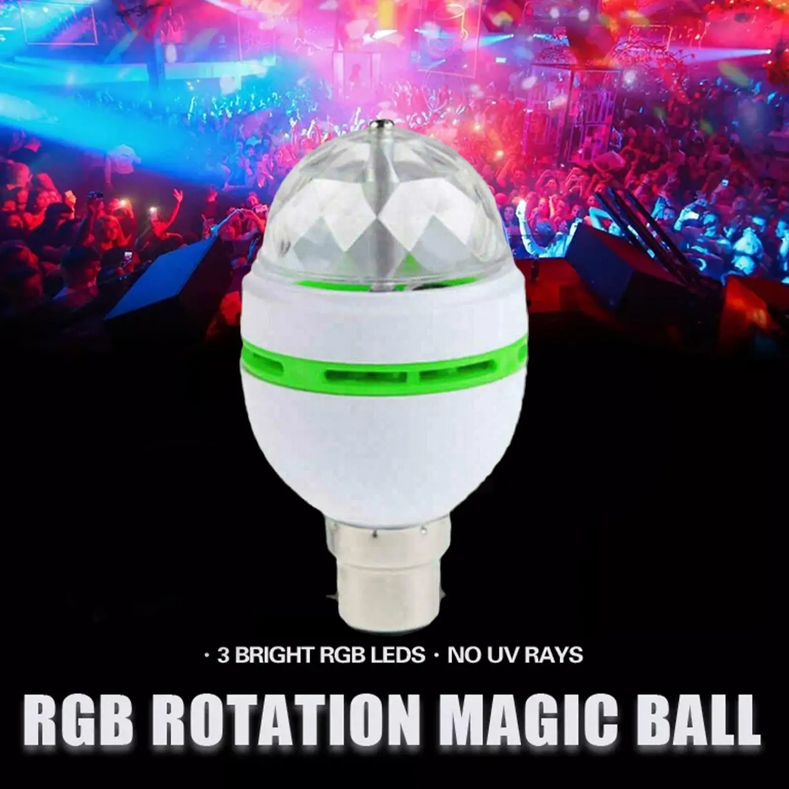 Цветная Автоматическая вращающаяся сценическая лампа 3 Вт Rgb ампульная лампа праздвечерние чное освещение Декорации для светильник щения С...
Цветная Автоматическая вращающаяся сценическая лампа 3 Вт Rgb ампульная лампа праздвечерние чное освещение Декорации для светильник щения С...