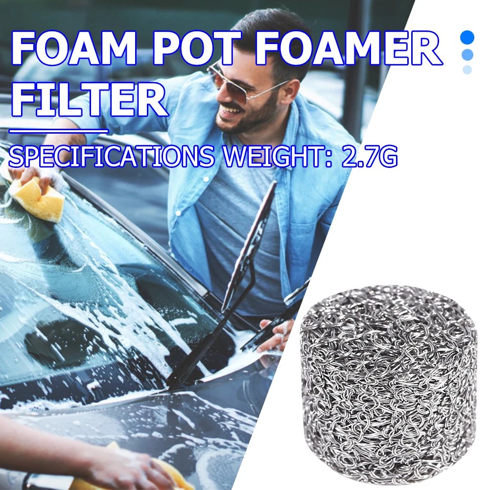 1pc Stainless Steel Foam Lance Filter Lance Mesh Tablet For Foam Nozzle/Snow Soap Lance/Foam Sprayer Durable Stainless Steel
1pc Stainless Steel Foam Lance Filter Lance Mesh Tablet For Foam Nozzle/Snow Soap Lance/Foam Sprayer Durable Stainless Steel