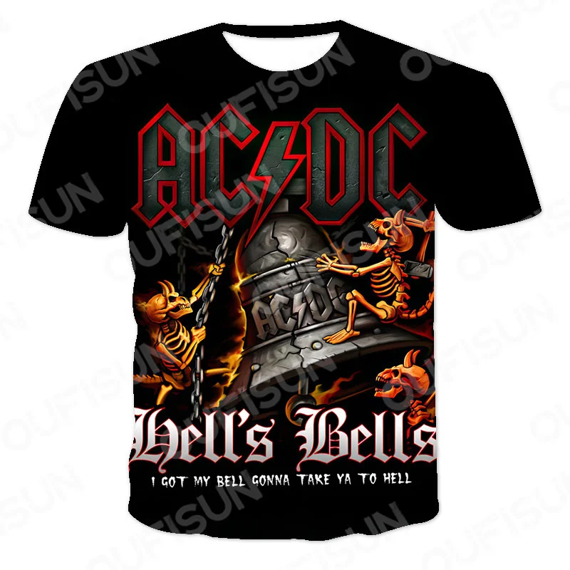 Summer AC DC 3D Printed Rock & Roll Men T-Shirt Tee Men Clothing Short Sleeve Top Tees Male Casual Print O-Neck Gentleman
Summer AC DC 3D Printed Rock & Roll Men T-Shirt Tee Men Clothing Short Sleeve Top Tees Male Casual Print O-Neck Gentleman