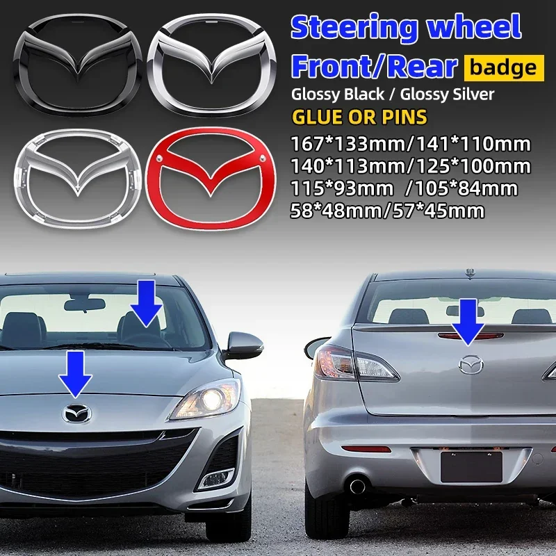 2025 Горячий для Mazda, значок переднего/заднего багажника, капот, багажник, эмблема, наклейка на руль, аксессуары для Mazda 3 5 6 Atenza Axela C
2025 Горячий для Mazda, значок переднего/заднего багажника, капот, багажник, эмблема, наклейка на руль, аксессуары для Mazda 3 5 6 Atenza Axela C