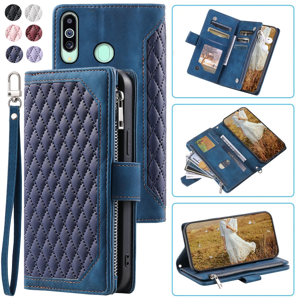 Fashion Zipper Wallet Case For Samsung Galaxy M40 Flip Cover Multi Card Slots Cover Phone Case Card Slot Folio with Wrist Strap
Fashion Zipper Wallet Case For Samsung Galaxy M40 Flip Cover Multi Card Slots Cover Phone Case Card Slot Folio with Wrist Strap