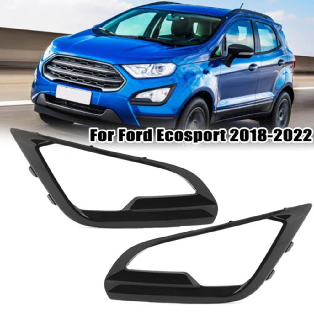 1Pair Front Bumper Fog Light Lamp Cover Bezel LH & RH For Ford EcoSport 2018-2021 Black Plastic High Quality Car Accessories
1Pair Front Bumper Fog Light Lamp Cover Bezel LH & RH For Ford EcoSport 2018-2021 Black Plastic High Quality Car Accessories