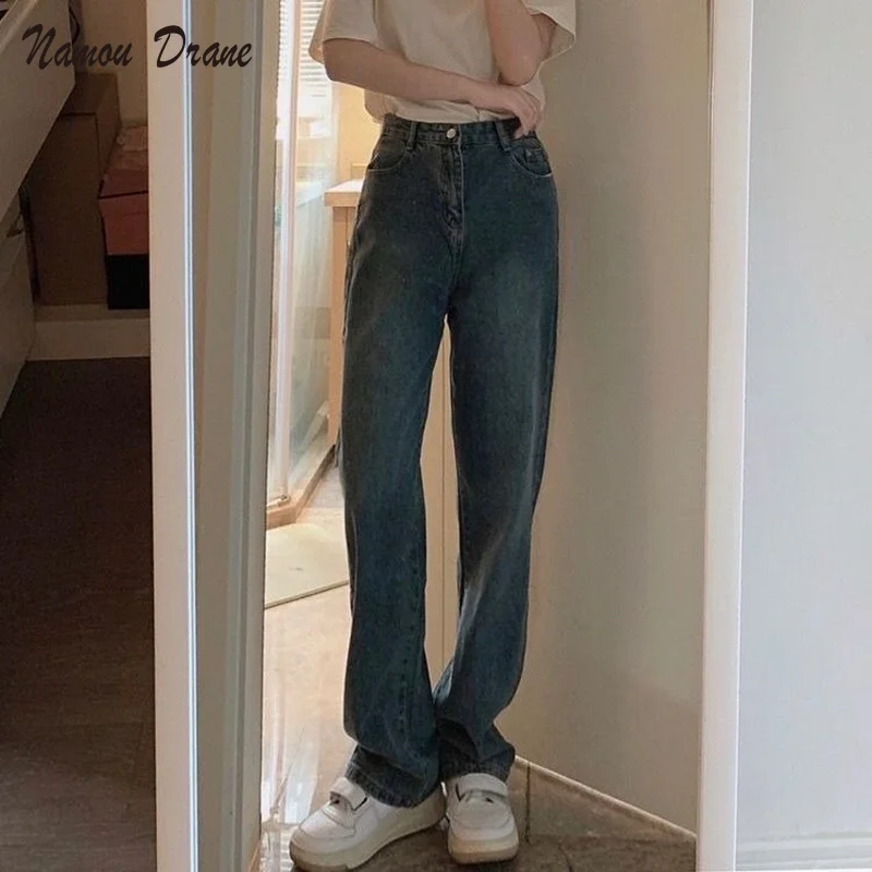 Namou Drane Retro Blue Jeans for Women Spring 2022New Loose-fitting, High-waisted, Straight-leg, Wide-legged, Floor-length Pants
Namou Drane Retro Blue Jeans for Women Spring 2022New Loose-fitting, High-waisted, Straight-leg, Wide-legged, Floor-length Pants