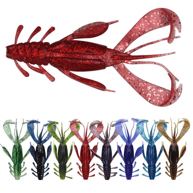 4PCS Crayfish Bait Soft Shrimp Lure 10cm 10g Silicone Lobster Wobblers Swimbait Lifelike Bionic Crawfish Larvae Fishing Jig Lure
4PCS Crayfish Bait Soft Shrimp Lure 10cm 10g Silicone Lobster Wobblers Swimbait Lifelike Bionic Crawfish Larvae Fishing Jig Lure