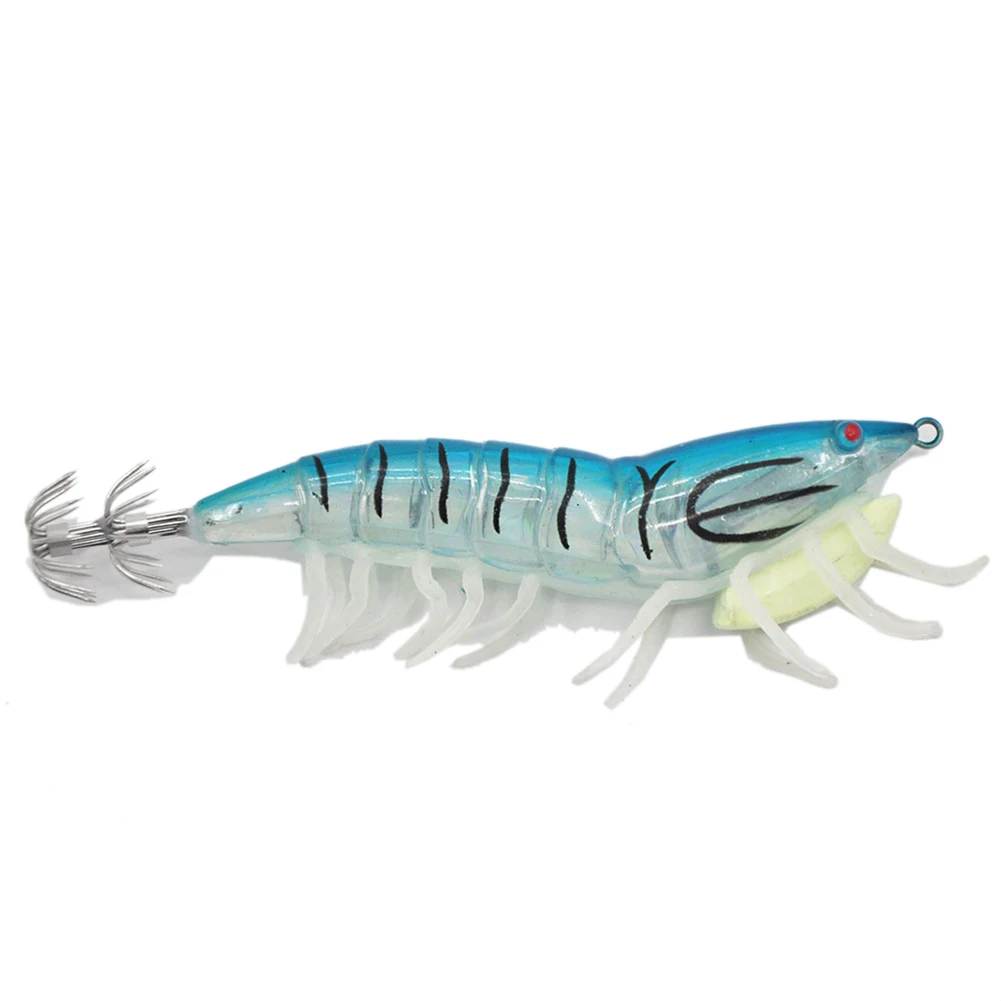 UV and Glow in the Dark Octopus Lure with Deep Sea Eging Jigging Squid Jig Shrimp Bionic Luminous Shrimp Egi Lure
UV and Glow in the Dark Octopus Lure with Deep Sea Eging Jigging Squid Jig Shrimp Bionic Luminous Shrimp Egi Lure
