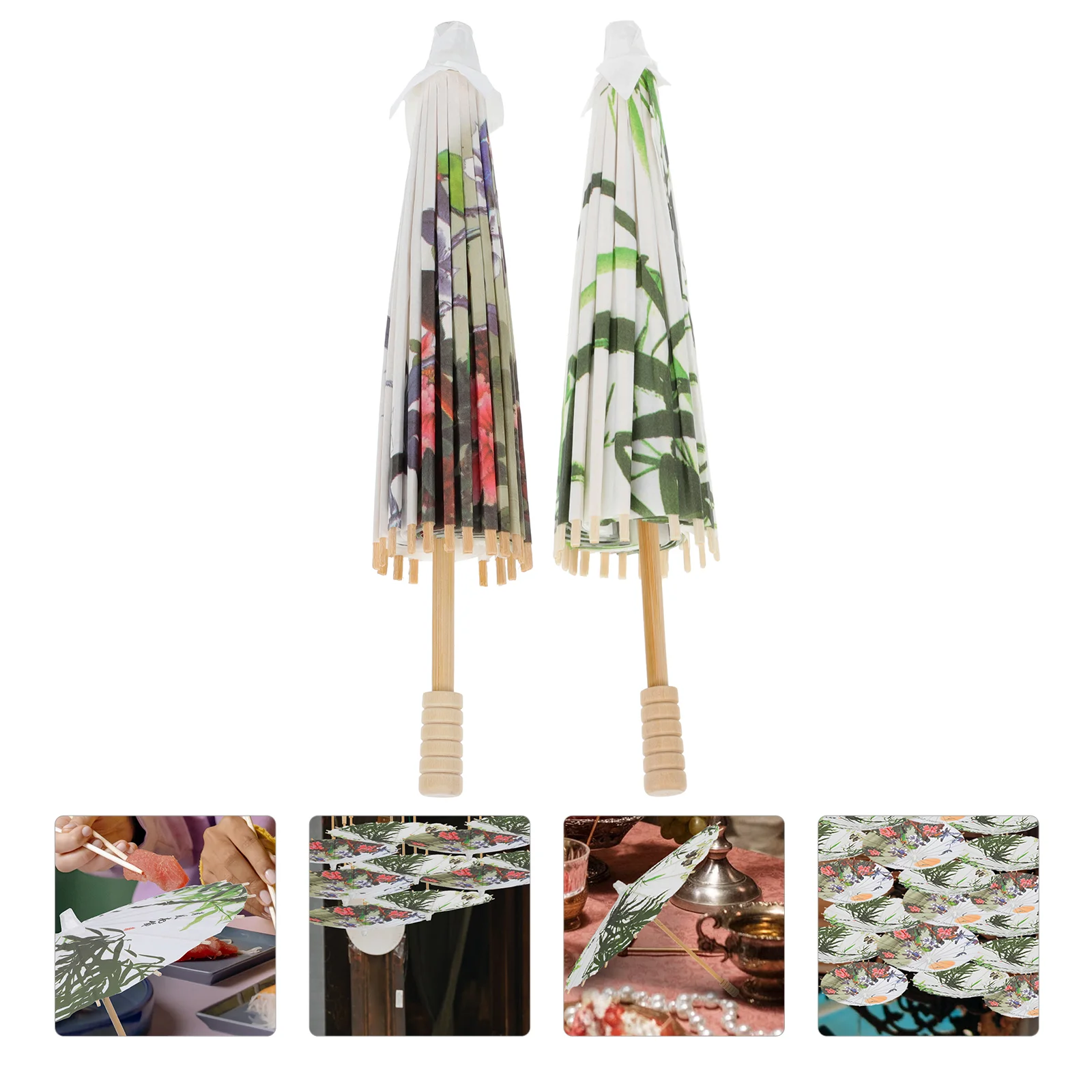 2PCS Paper Umbrellas Wedding Umbrellas Vintage Parasol Asian Oil Paper Umbrellas Dancing Umbrellas
2PCS Paper Umbrellas Wedding Umbrellas Vintage Parasol Asian Oil Paper Umbrellas Dancing Umbrellas