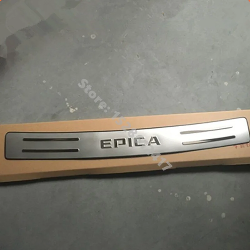 Для Chevrolet EPICA 2007-2013 защитная накладка из нержавеющей стали для заднего бампера
Для Chevrolet EPICA 2007-2013 защитная накладка из нержавеющей стали для заднего бампера