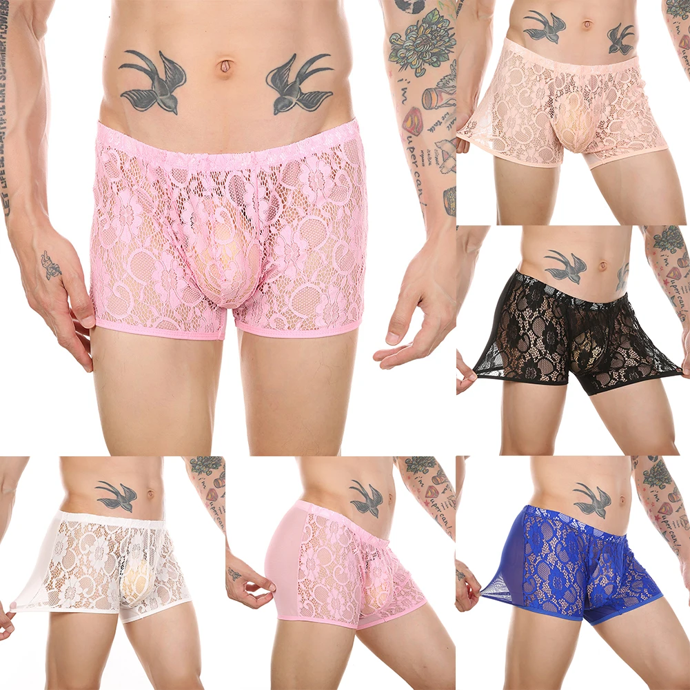 Mens Sissy Briefs Sexy Gay See-through Boxer Sheer Mesh Pouch Underwear Panties Lingerie Valentine's Day Underpants Pajamas
Mens Sissy Briefs Sexy Gay See-through Boxer Sheer Mesh Pouch Underwear Panties Lingerie Valentine's Day Underpants Pajamas