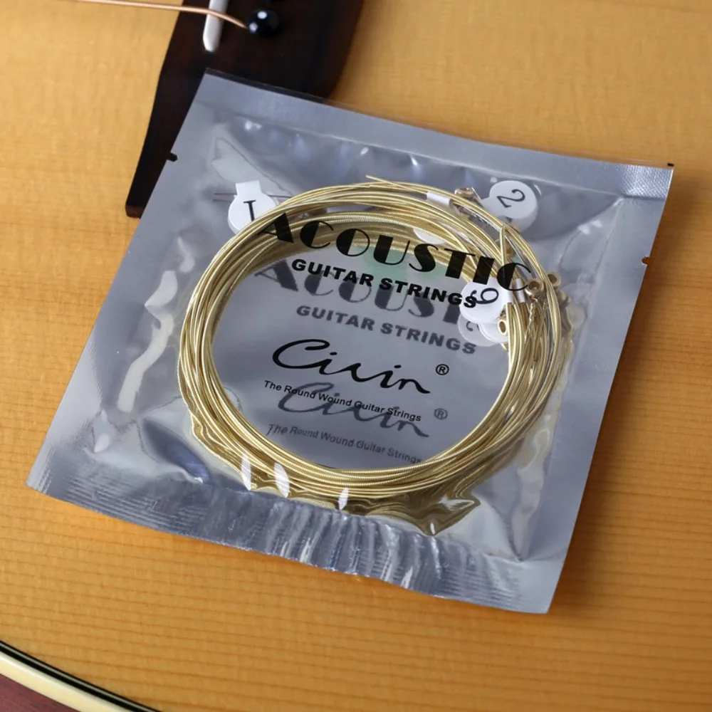 Premium Brass Folk Guitar Strings Enhanced Durability Hexagonal Steel Core Guitar Brass String Universal Enhanced Sound
Premium Brass Folk Guitar Strings Enhanced Durability Hexagonal Steel Core Guitar Brass String Universal Enhanced Sound