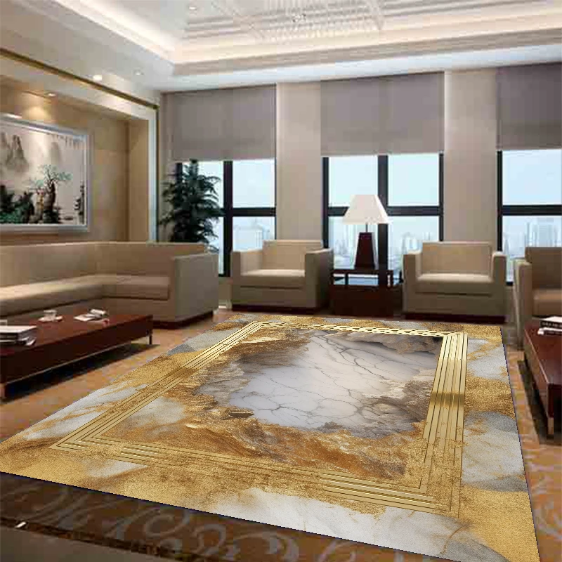 Marble Large Carpets for Living Room Gold Luxury Decoration Bedroom Area Rug Fluffy Washable European Parlor Coffee Tables Mat
Marble Large Carpets for Living Room Gold Luxury Decoration Bedroom Area Rug Fluffy Washable European Parlor Coffee Tables Mat