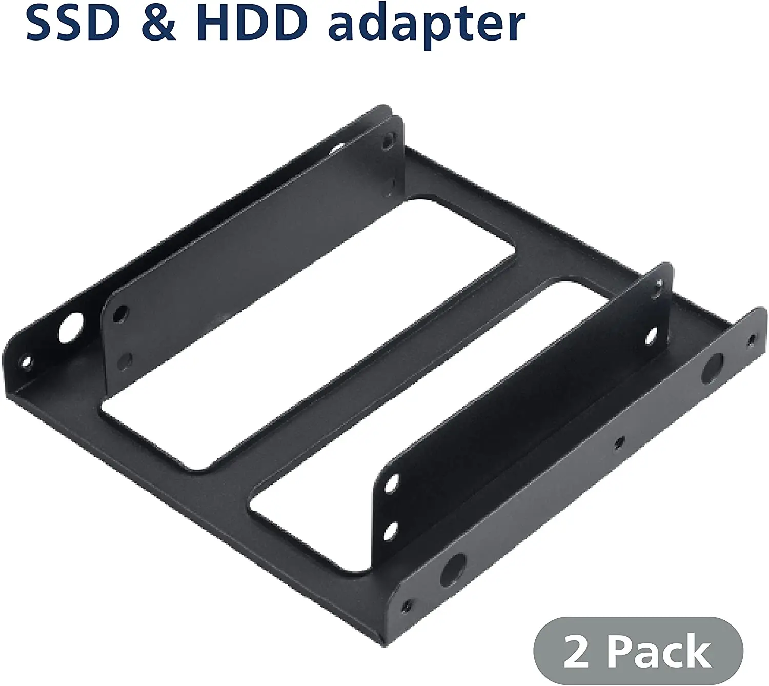 

SSD & Adaptador HDD | Conversor de suporte de montagem de 3,5 polegadas para 2,5 polegadas | Unidade de disco rígido interna e