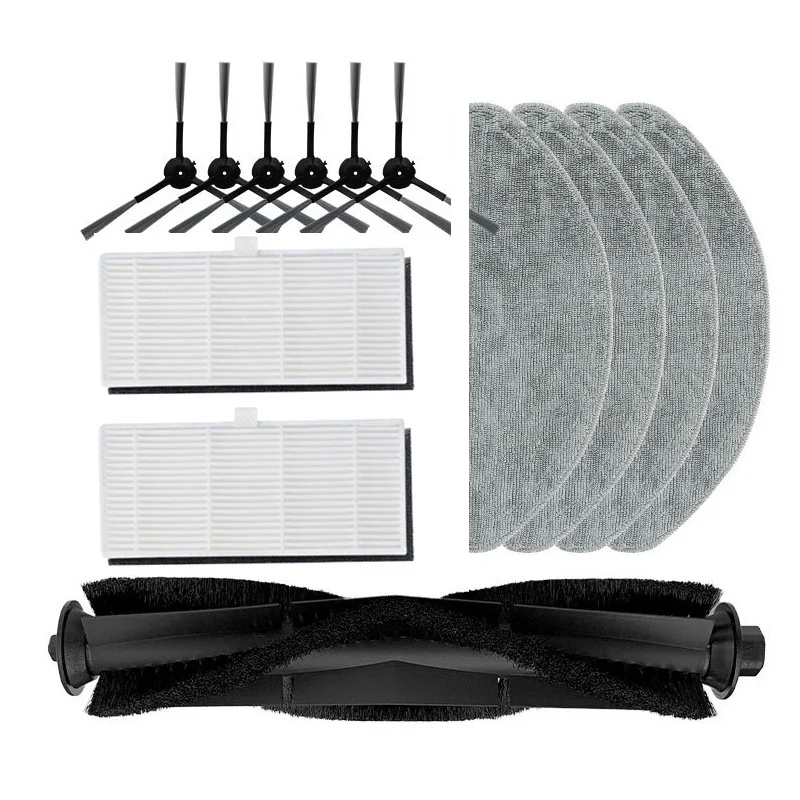 Новые тряпки для швабры, пылесборники, основная щетка, боковая щетка, HEPA-фильтр для Lydsto R1, детали робота
Новые тряпки для швабры, пылесборники, основная щетка, боковая щетка, HEPA-фильтр для Lydsto R1, детали робота