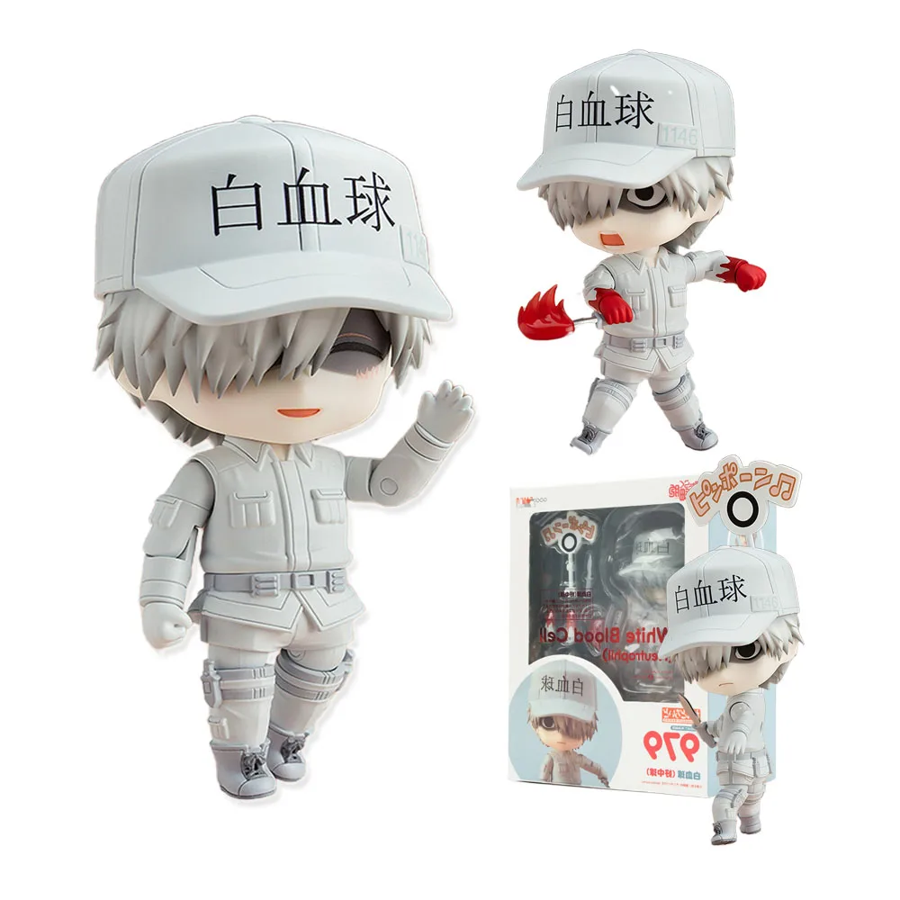 10cm Q Version Cells At Work Anime Figure Hakkekkyuu 979 White Blood Cell PVC Action Figure Model Collection Toys
10cm Q Version Cells At Work Anime Figure Hakkekkyuu 979 White Blood Cell PVC Action Figure Model Collection Toys