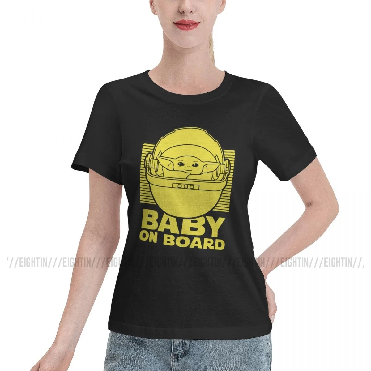 Women Baby Yoda T-shirts The Mandalorian Star Wars T Shirts Aesthetic Short Sleeve Cotton Tee Shirt Tops O Neck Female Clothes
Women Baby Yoda T-shirts The Mandalorian Star Wars T Shirts Aesthetic Short Sleeve Cotton Tee Shirt Tops O Neck Female Clothes