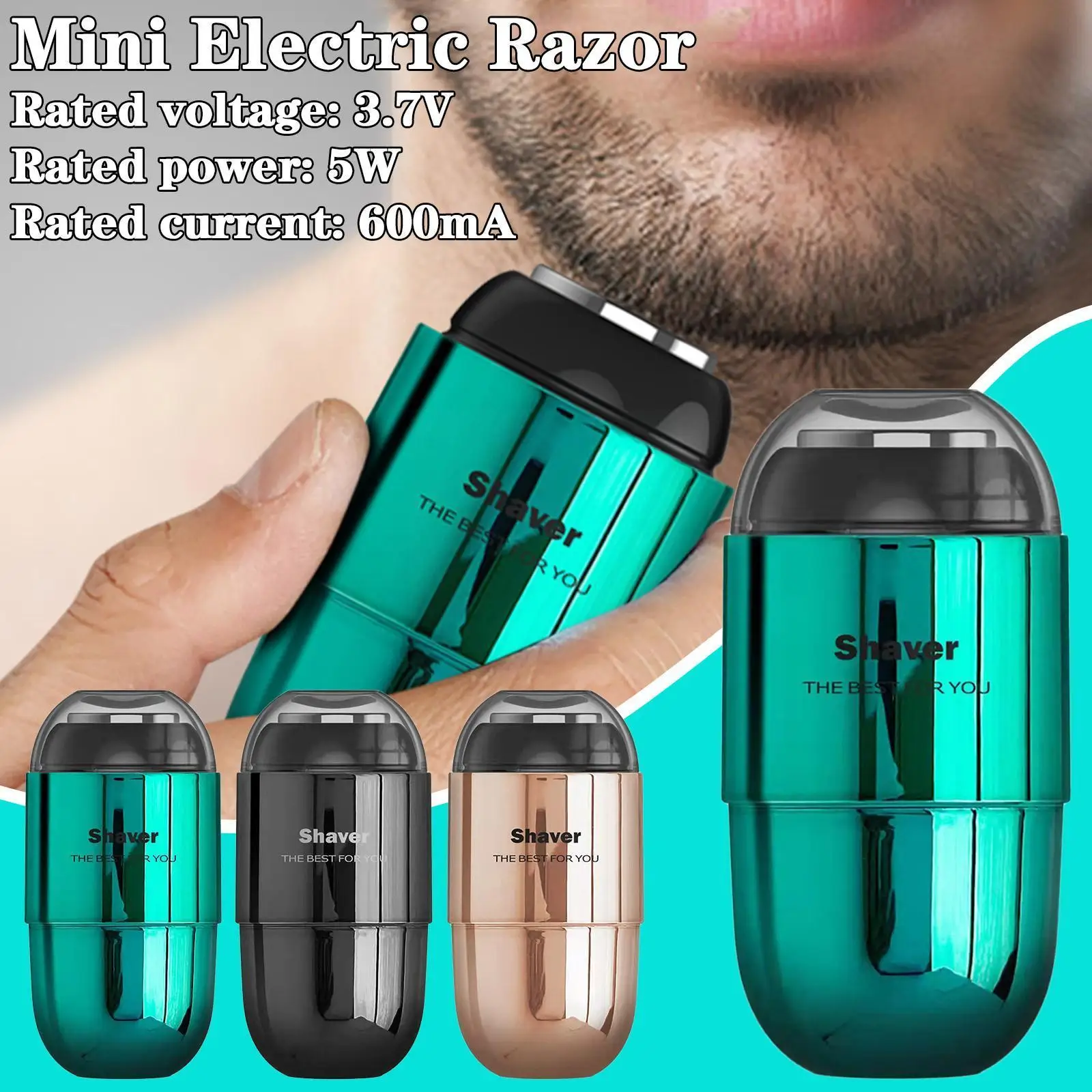 New Men's Electric Shaver Portable Beard Trimmer Hair Machine Remover Hair Removal Shaving Rechargeable Usb Fa S7u8
New Men's Electric Shaver Portable Beard Trimmer Hair Machine Remover Hair Removal Shaving Rechargeable Usb Fa S7u8