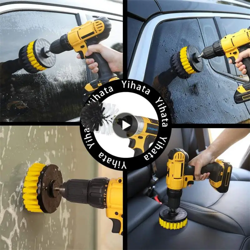 With Extender Bathroom Cleaning Kit 2/3.5/4/5 Brush Attachment Set Drill Brush Polisher Scrubber Brushes Auto Tires Cleaning
With Extender Bathroom Cleaning Kit 2/3.5/4/5 Brush Attachment Set Drill Brush Polisher Scrubber Brushes Auto Tires Cleaning