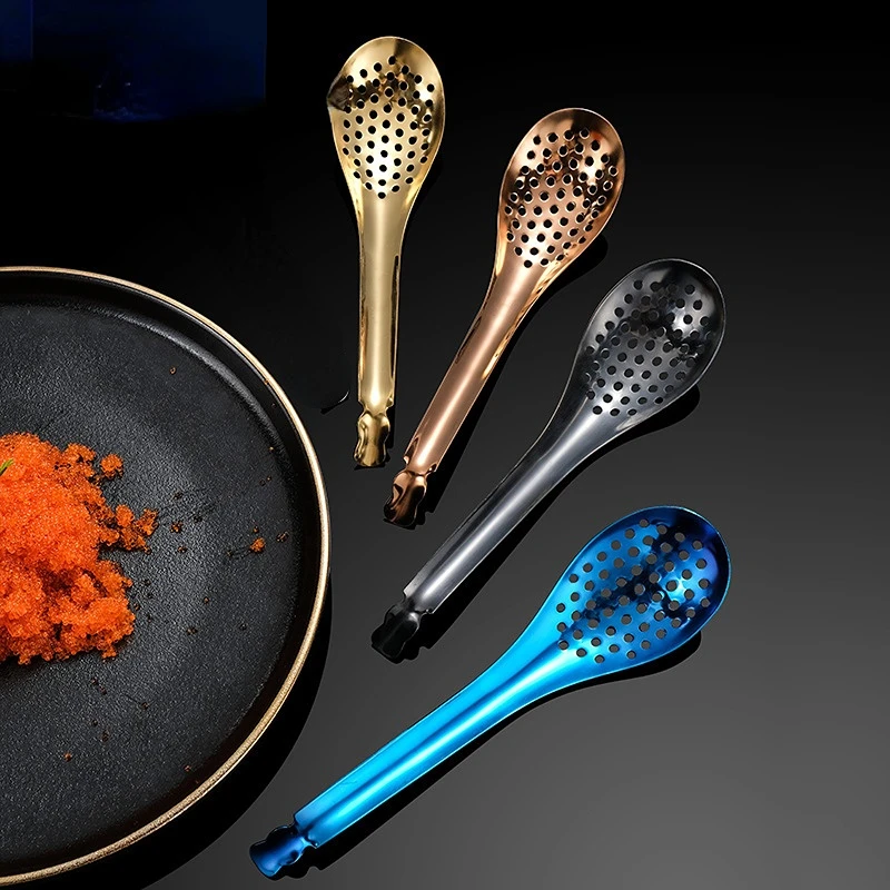 56 Holes Cuisine Caviar Spoon Useful Kitchen Cooking Gadgets Colander Egg Yolk Caviar Colander Kitchen Spoon
56 Holes Cuisine Caviar Spoon Useful Kitchen Cooking Gadgets Colander Egg Yolk Caviar Colander Kitchen Spoon