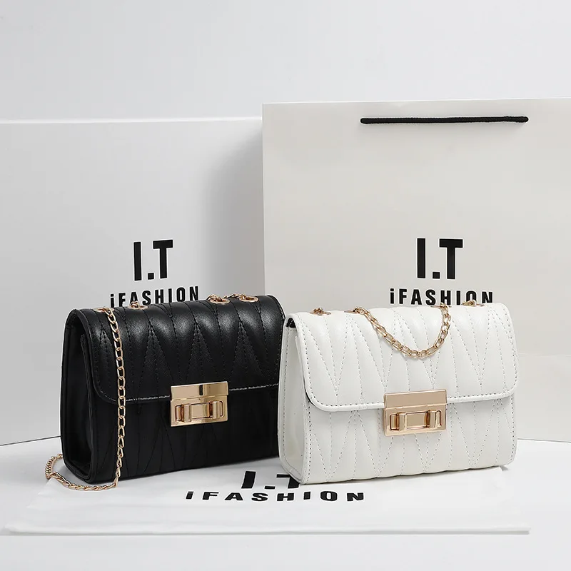 2022 New Fashion Women's Chain Shoulder Bag Designer Bag Ladies Messenger Bag Purse and Handbags Women Pu Leather Crossbody Bags
2022 New Fashion Women's Chain Shoulder Bag Designer Bag Ladies Messenger Bag Purse and Handbags Women Pu Leather Crossbody Bags