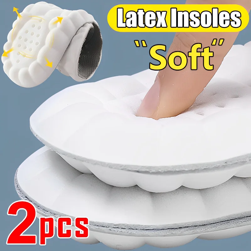 4D Latex Sport Insoles Super Soft High Elasticity Shoe Pads Anti-pain Deodorant Cushion Arch Support Running Insoles Foot Insole
4D Latex Sport Insoles Super Soft High Elasticity Shoe Pads Anti-pain Deodorant Cushion Arch Support Running Insoles Foot Insole