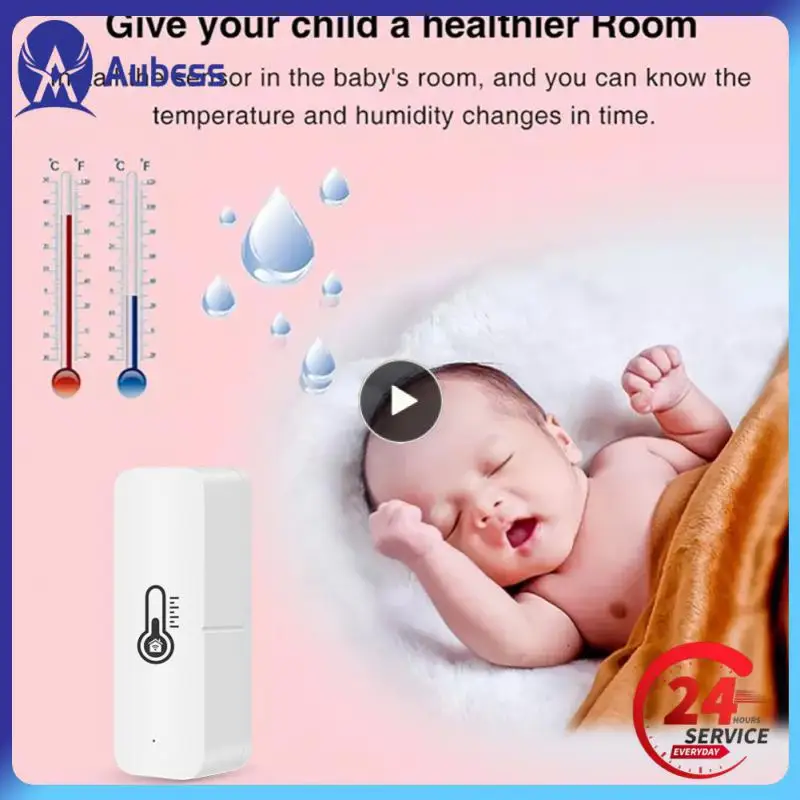 1/3/5PCS Indoor Tuya Humidity Sensor Humidity Sensor Wifi App Remote Control Temperature Humidity Sensor Thermometer Detector
1/3/5PCS Indoor Tuya Humidity Sensor Humidity Sensor Wifi App Remote Control Temperature Humidity Sensor Thermometer Detector